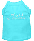 Load image into Gallery viewer, Pet Shirt "I Really Did Eat The Homework"
