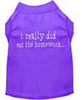 Load image into Gallery viewer, Pet Shirt "I Really Did Eat The Homework"
