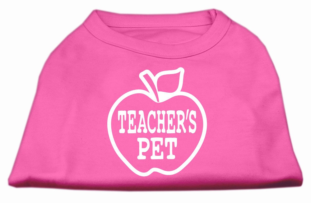 Pet Shirt Screen Printed, "Teacher's Pet"