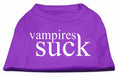 Load image into Gallery viewer, Halloween Pet Dog & Cat Shirt Screen Printed, "Vampires Suck"
