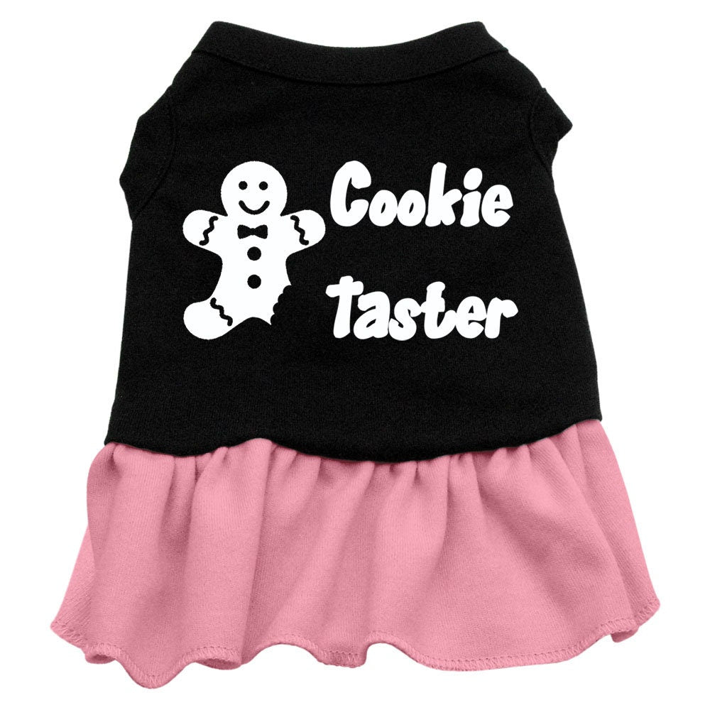 Christmas Pet Dress Screen Printed, "Cookie Taster"