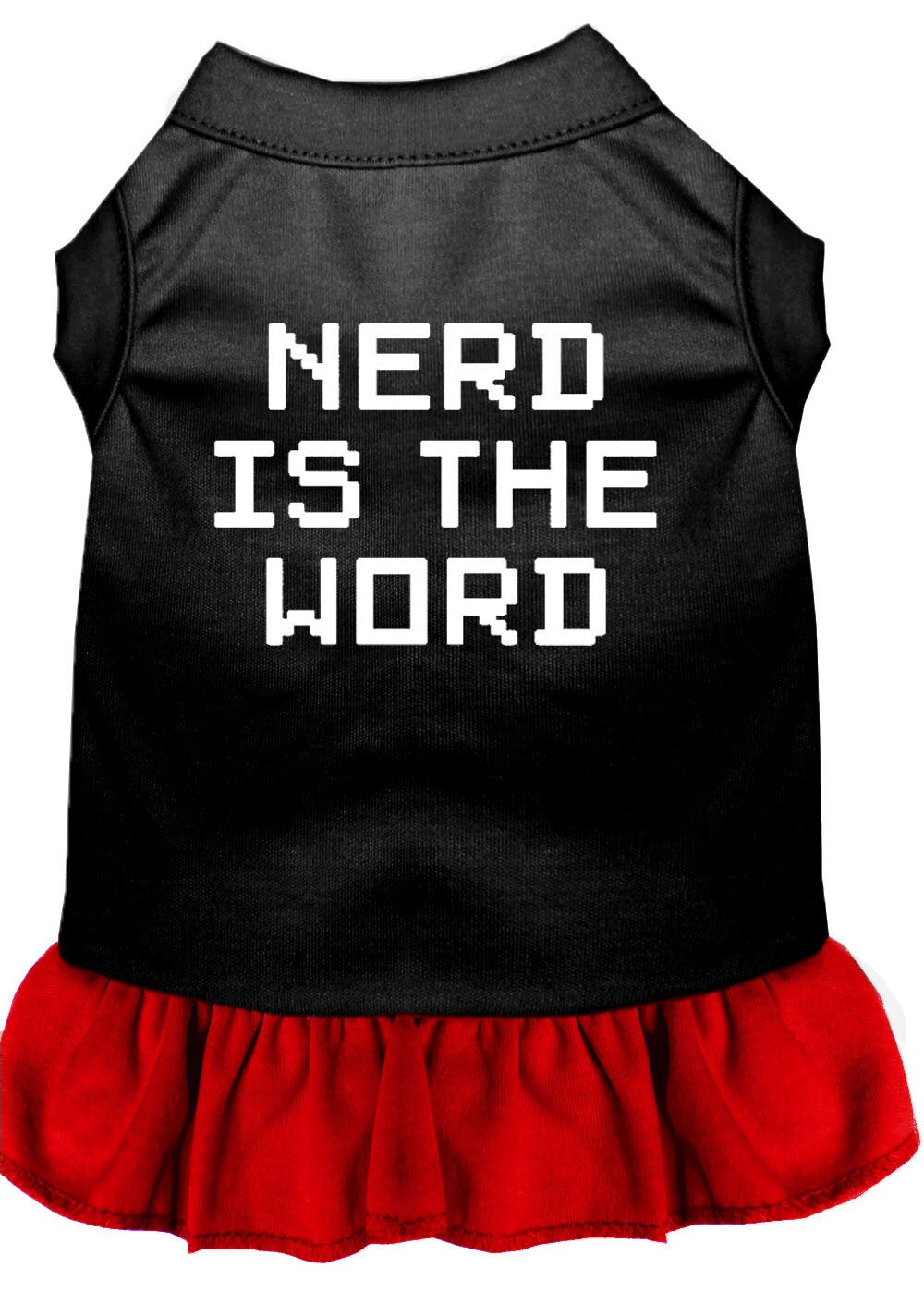Pet Dress "Nerd Is The Word"