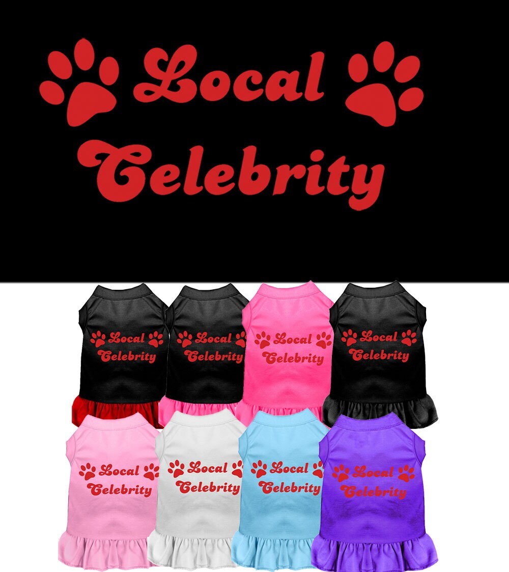 Pet Dress "Local Celebrity"