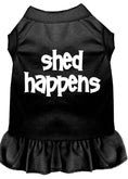 Load image into Gallery viewer, Pet Dress Screen Printed, "Shed Happens"
