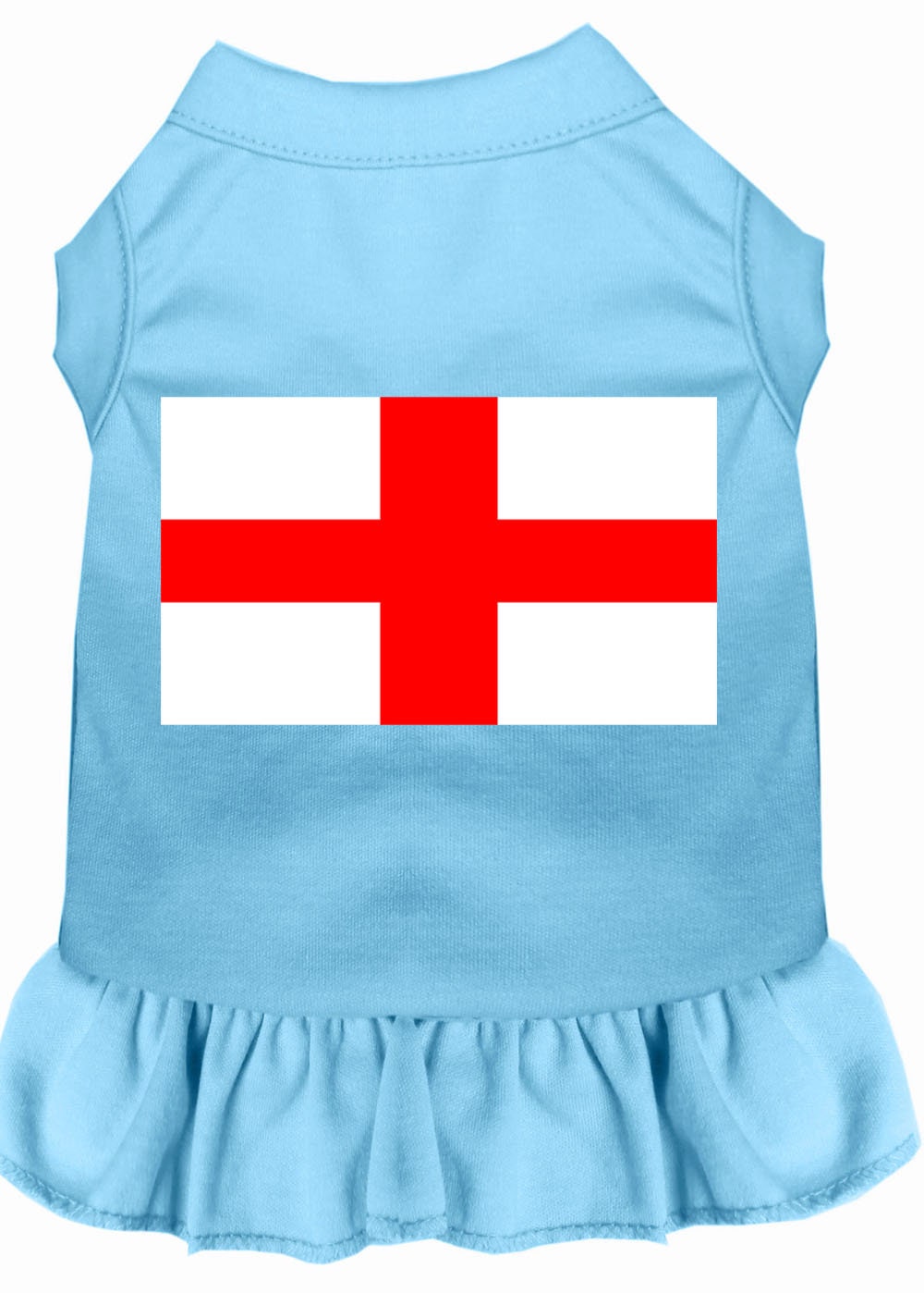 Pet Dress Screen Printed, "St. George's Cross"