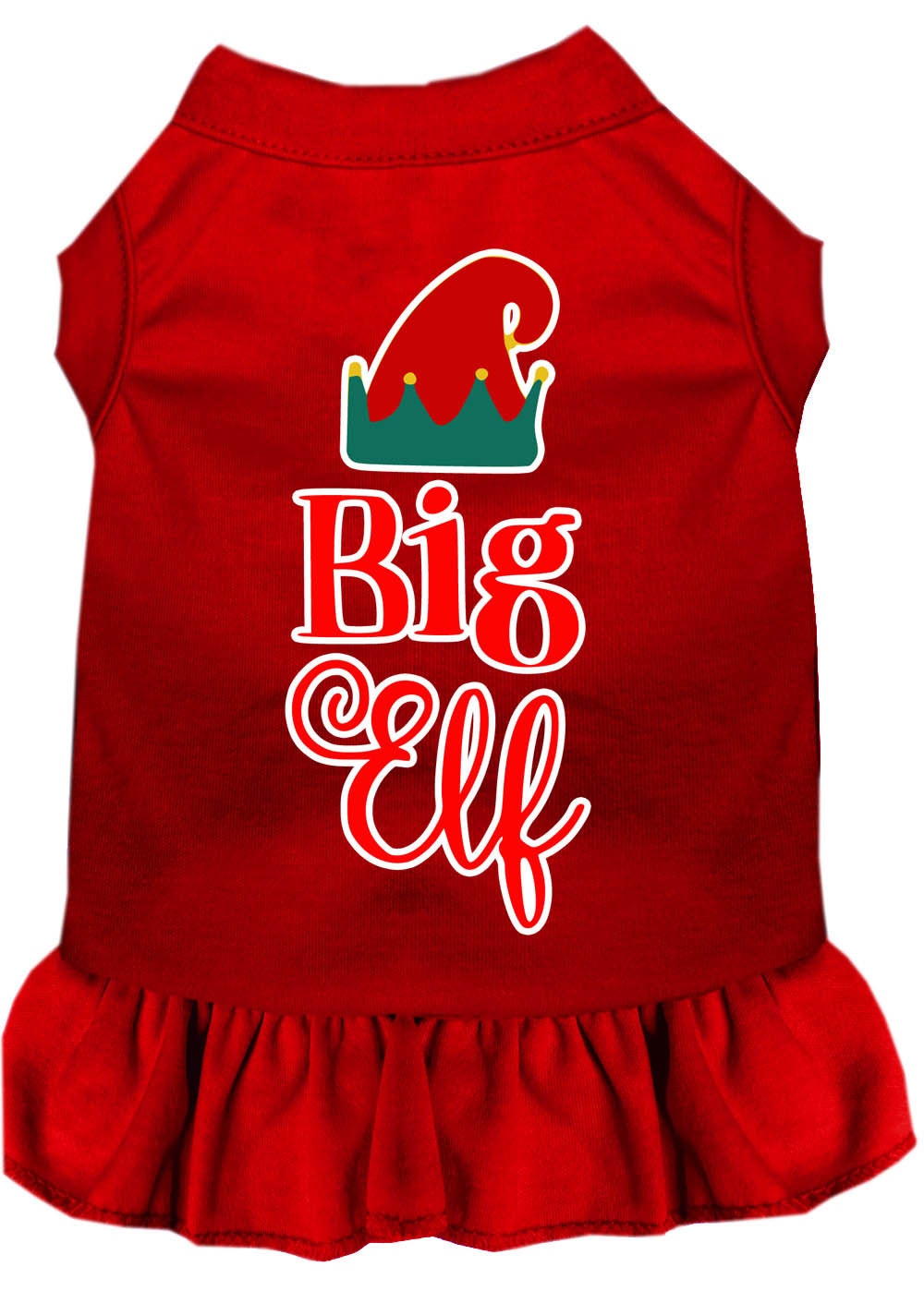 Christmas Pet Dress "Big Elf"