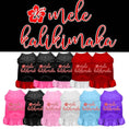 Load image into Gallery viewer, Christmas Pet Dress Screen Printed, "Mele Kalikimaka"
