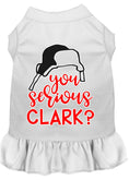 Load image into Gallery viewer, Christmas Pet Dress Screen Printed, "You Serious Clark?"
