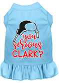 Load image into Gallery viewer, Christmas Pet Dress Screen Printed, "You Serious Clark?"
