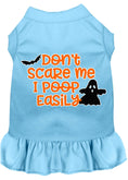 Load image into Gallery viewer, Halloween Pet Dress "Don't Scare Me, I Poop Easily"

