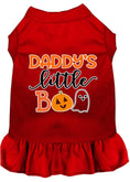 Load image into Gallery viewer, Halloween Pet Dress "Daddy's Little Boo"

