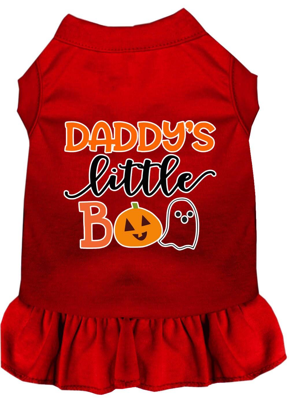 Halloween Pet Dress "Daddy's Little Boo"