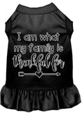 Load image into Gallery viewer, Pet Dress "I Am What My Family Is Thankful For"
