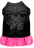 Load image into Gallery viewer, Halloween Pet Dress "Trick Or Treat Yo' Self"
