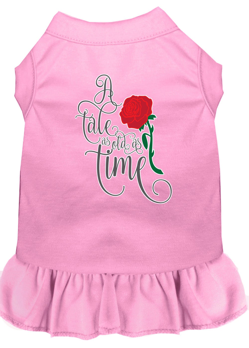 Pet Dress Screen Printed, "Timeless Tale"