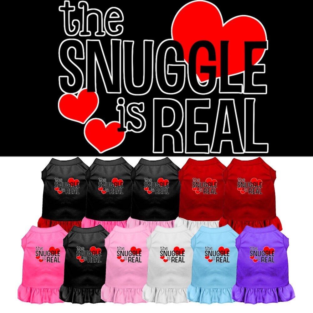 The Snuggle Is Real Pet Dress