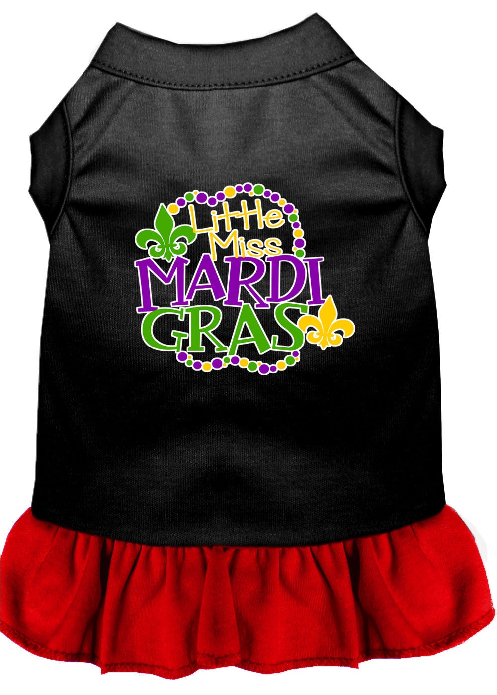 Pet Dress "Little Miss Mardi Gras"