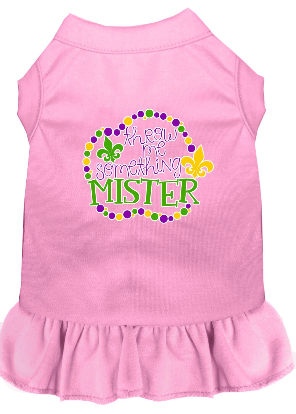 Pet Dress "Throw Me Something Mister"