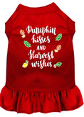 Load image into Gallery viewer, Pet Dress "Pumpkin Kisses and Harvest Wishes"
