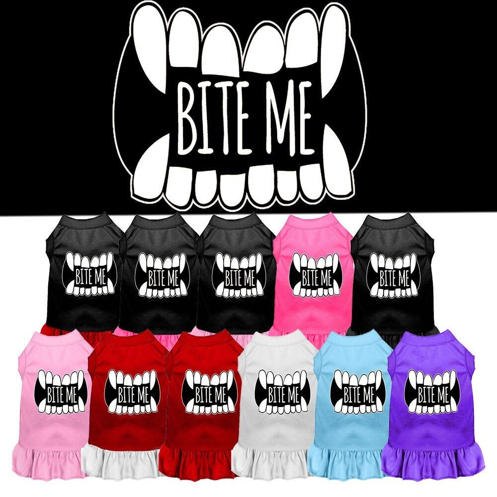 Pet Dress "Bite Me"