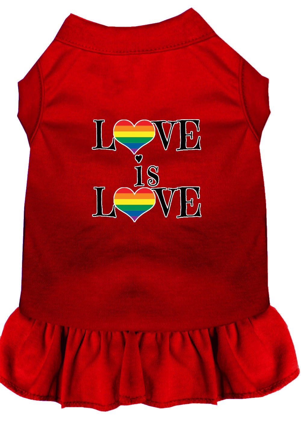 Pet Dress "Love Is Love"