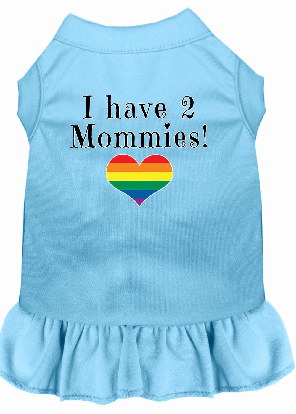 Pet Dress "I Have Two Mommies"