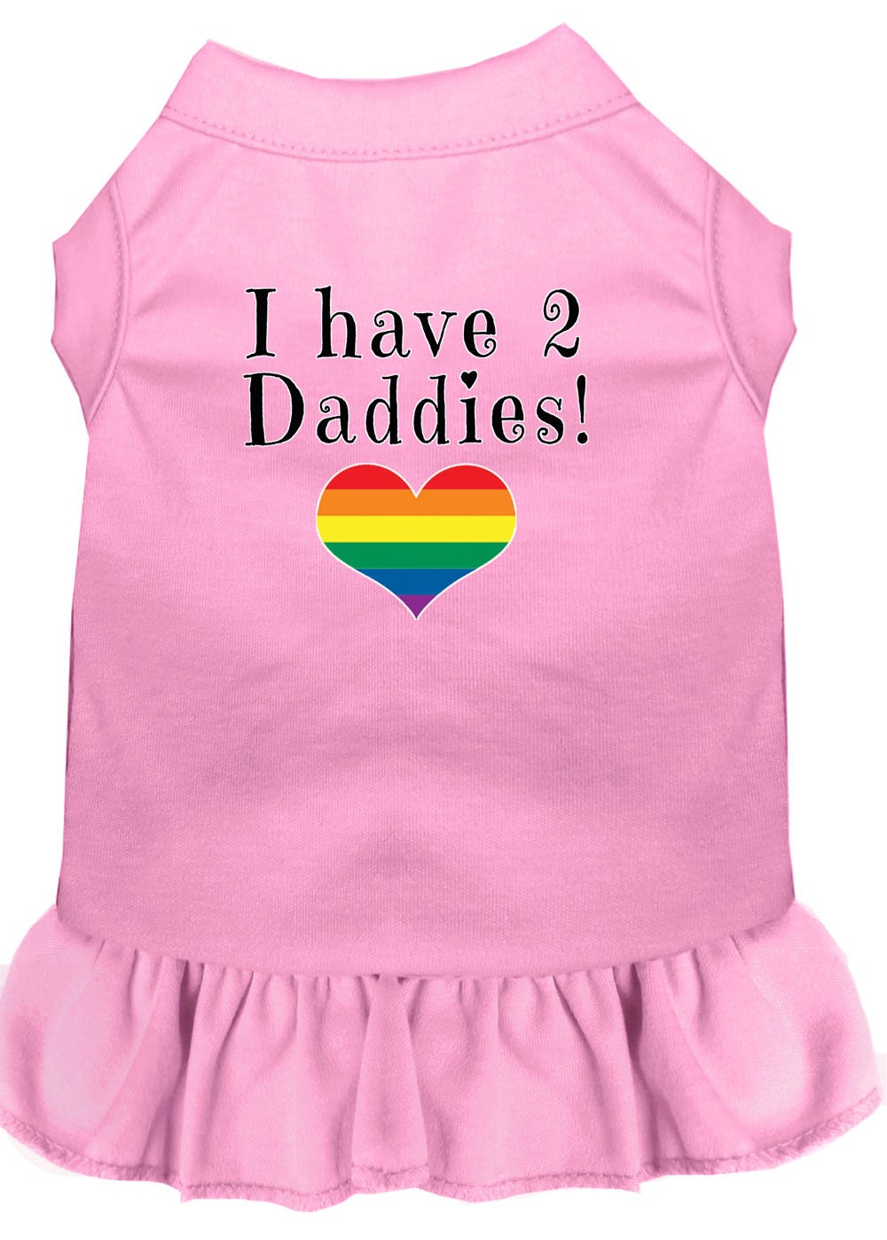 Pet Dress "I Have 2 Daddies"