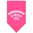 Load image into Gallery viewer, Pet and Dog Bandana Screen Printed,  "Aberdoggie & Fetch UK"
