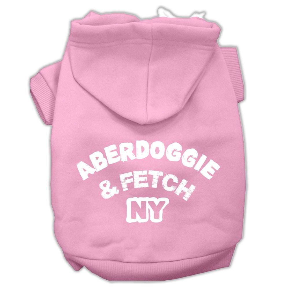 Pet Hoodie "Aberdoggie & Fetch NY"