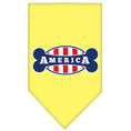 Load image into Gallery viewer, Pet and Dog Bandana Screen Printed, "Bonely In America"
