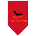 Load image into Gallery viewer, Halloween Pet and Dog Bandana Screen Printed, "Happy Halloween"
