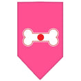 Load image into Gallery viewer, Pet and Dog Bandana Screen Printed, "Bone Shaped Flag Japan"
