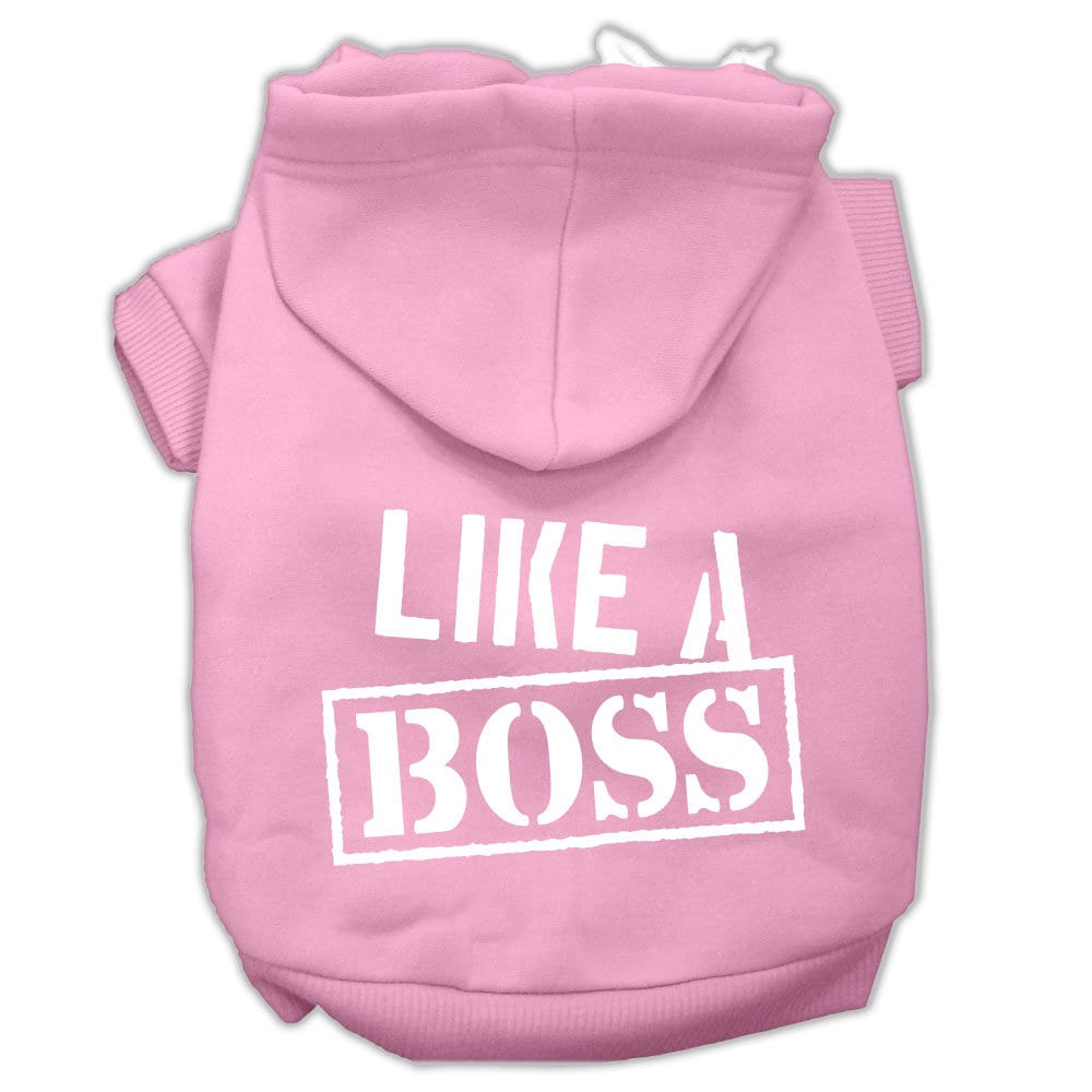 Pet Hoodie "Like A Boss"