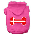 Load image into Gallery viewer, Pet Hoodie "Bone Shaped Denmark Flag"
