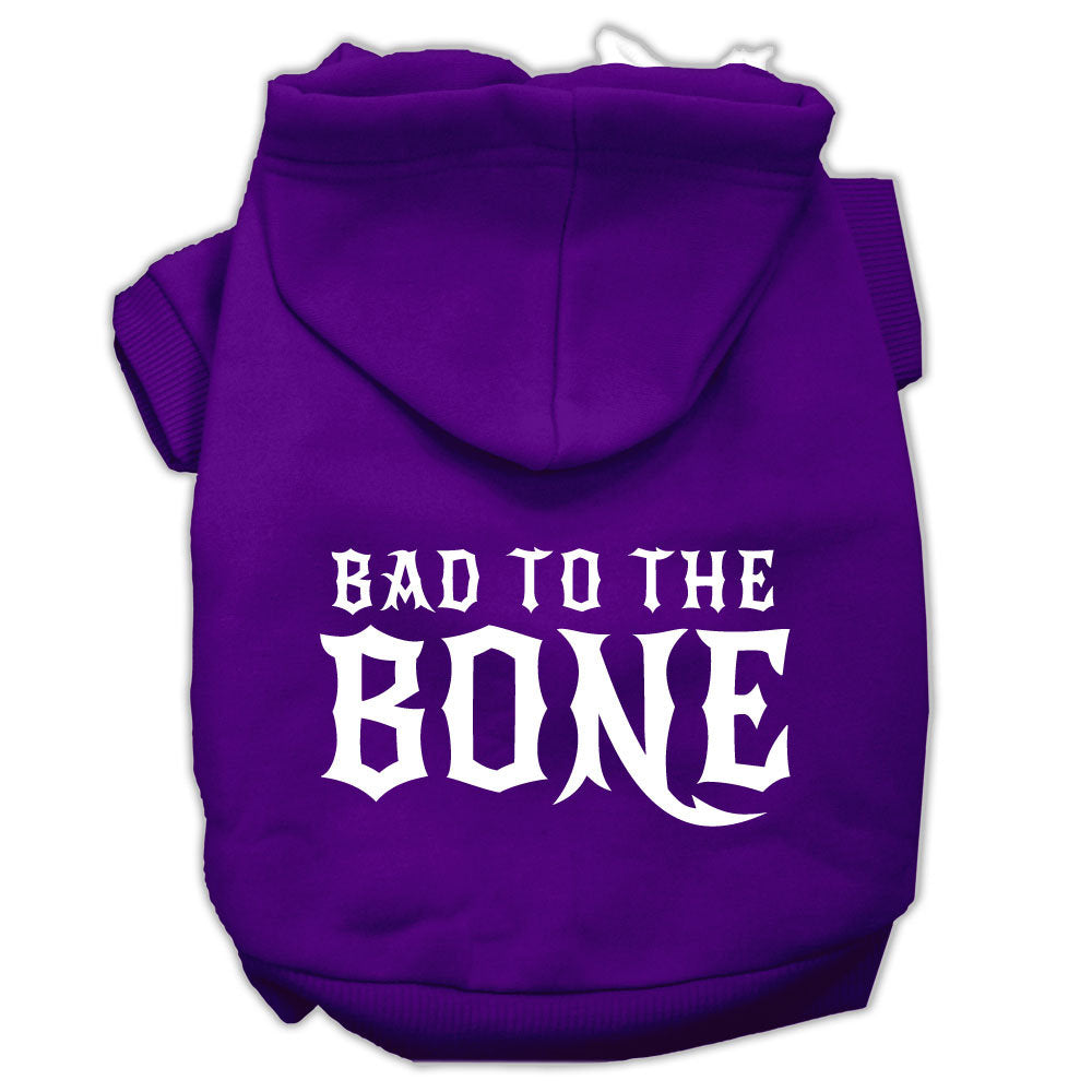 Pet Hoodie "Bad To The Bone"