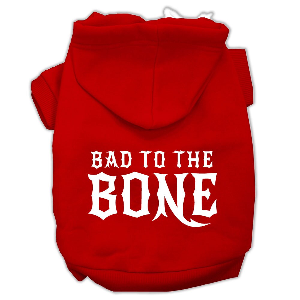 Pet Hoodie "Bad To The Bone"