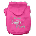 Load image into Gallery viewer, Christmas Pet Hoodie Screen Printed, "I Believe In Santa Paws"
