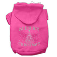 Load image into Gallery viewer, Christmas Pet Hoodie Screen Printed, "Shimmer Christmas Tree"
