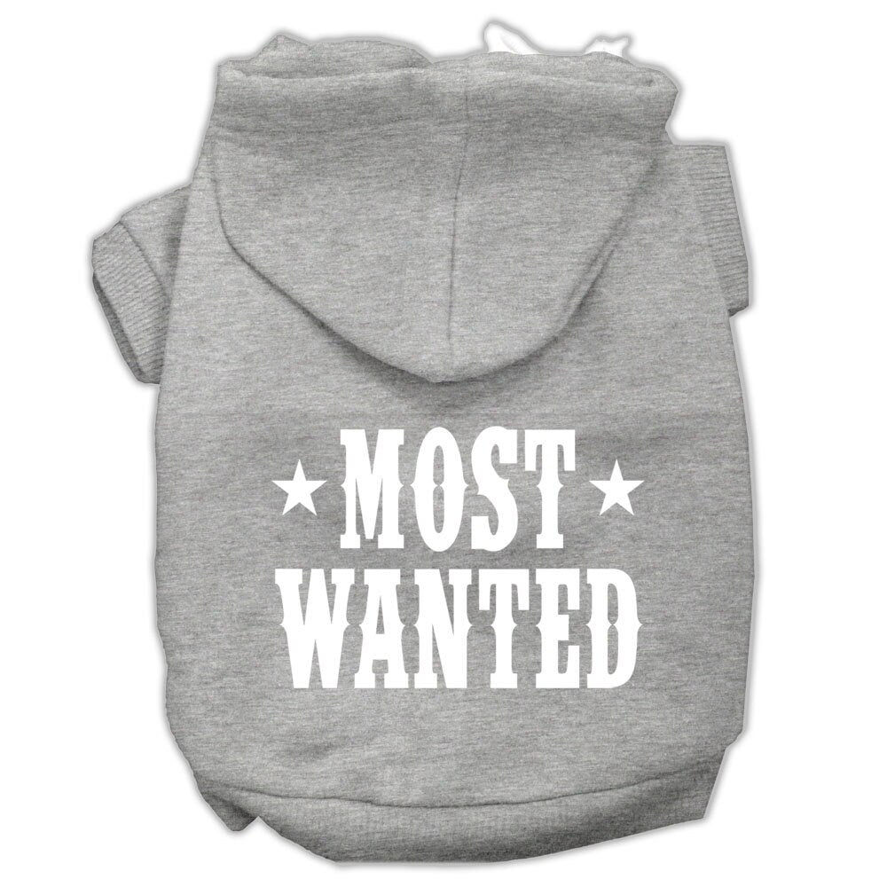 Pet Hoodie "Most Wanted"