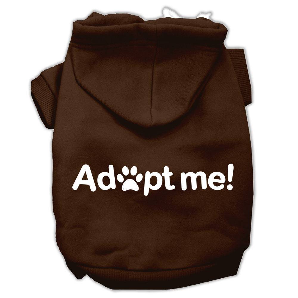 Pet Hoodie Screen Print "Adopt Me"