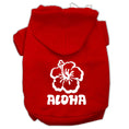 Load image into Gallery viewer, Pet Hoodie "Aloha Flower"
