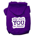 Load image into Gallery viewer, Pet Hoodie Screen Printed, "Fetch"
