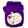 Load image into Gallery viewer, Halloween Pet Hoodie "Too Cute To Spook"
