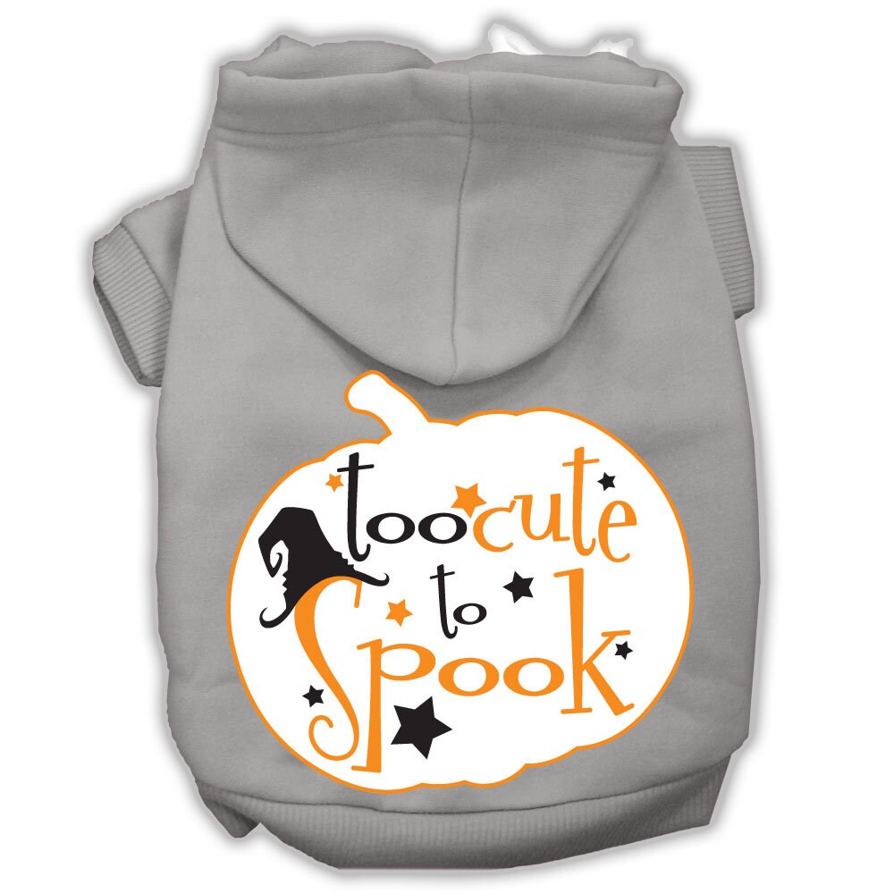Halloween Pet Hoodie "Too Cute To Spook"