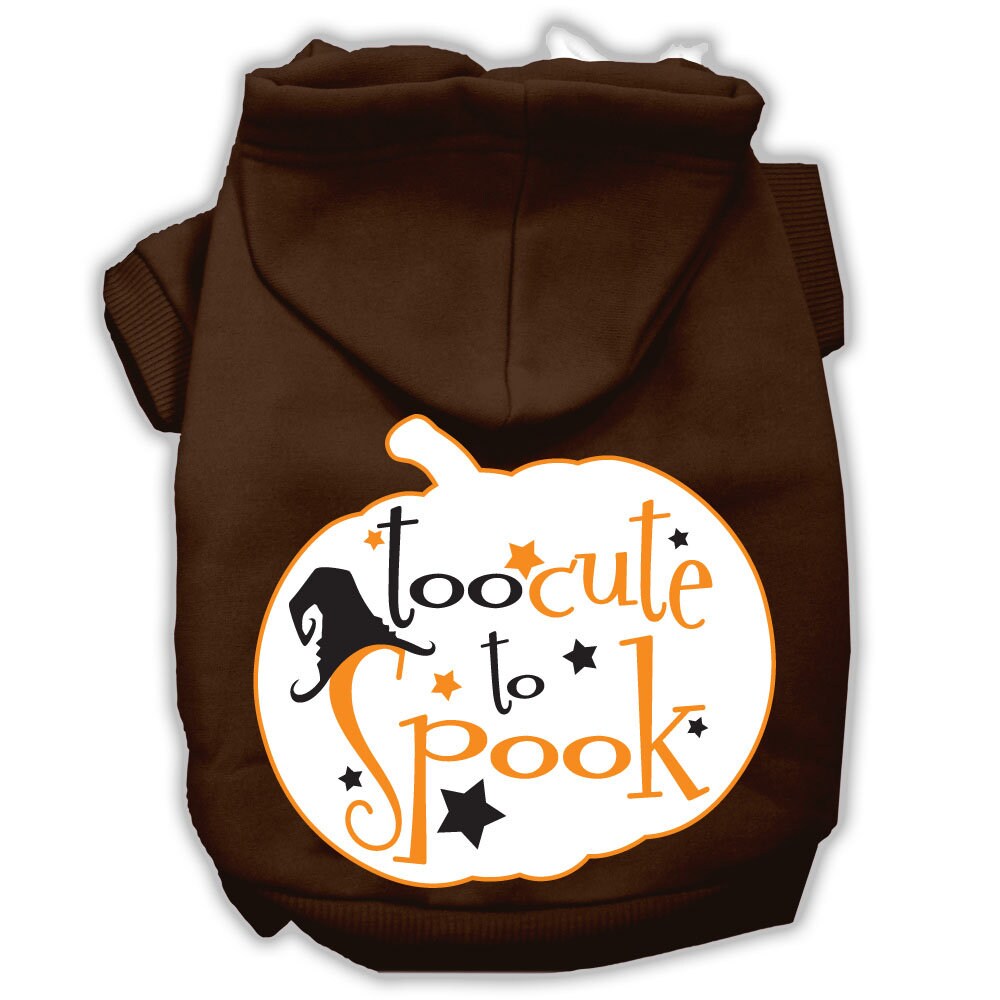 Halloween Pet Hoodie "Too Cute To Spook"