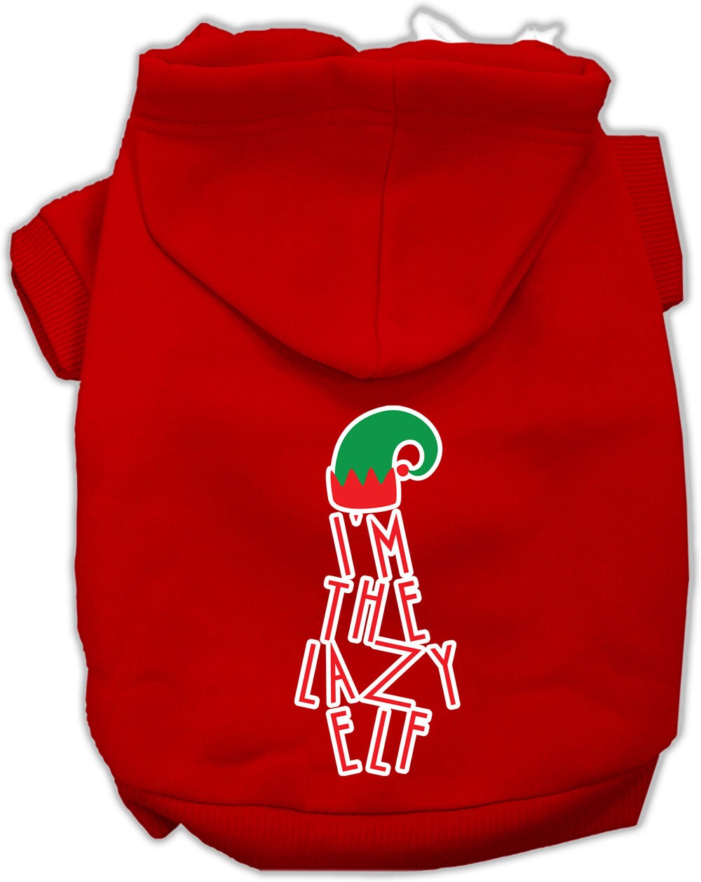 Christmas Pet Hoodie "I'm The Lazy Elf"