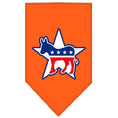 Load image into Gallery viewer, Pet and Dog Bandana Screen Printed, "Democrat"
