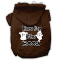 Load image into Gallery viewer, Halloween Pet Hoodie "Here For The Boos"
