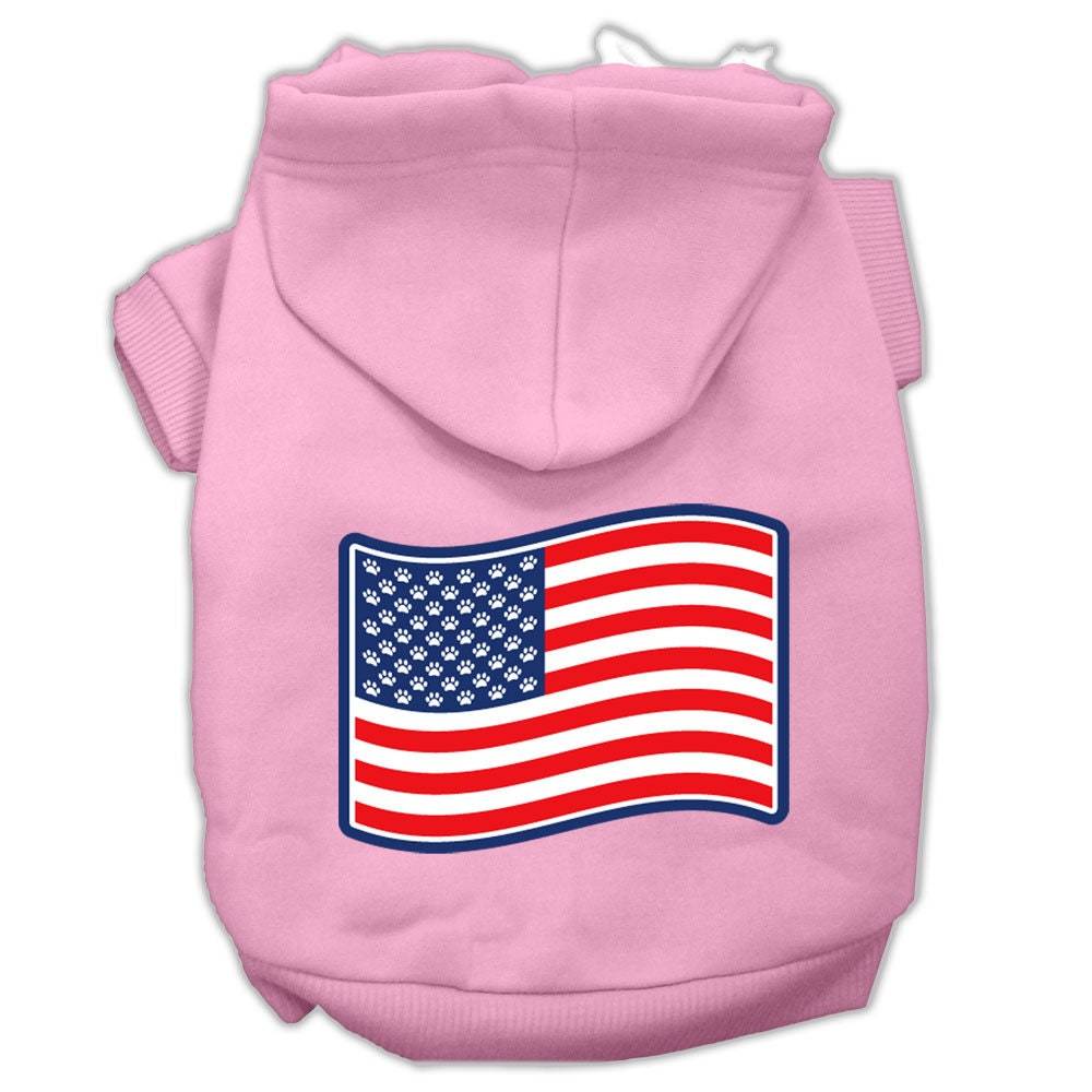 Pet Hoodie "Paws And Stripes"