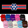 Load image into Gallery viewer, Pet Hoodie "Patriotic Star Paw"
